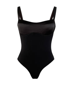 Contour Bodysuit Black – Studio Trure