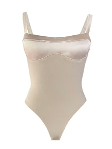 Contour Bodysuit Champagne – Studio Trure